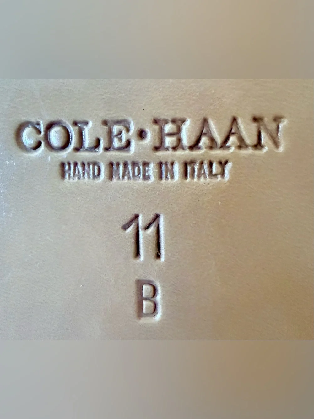 Cole Haan HANDMADE IN ITALY DEAD-STOCK Never Worn Leather Spectator Oxfords 11B